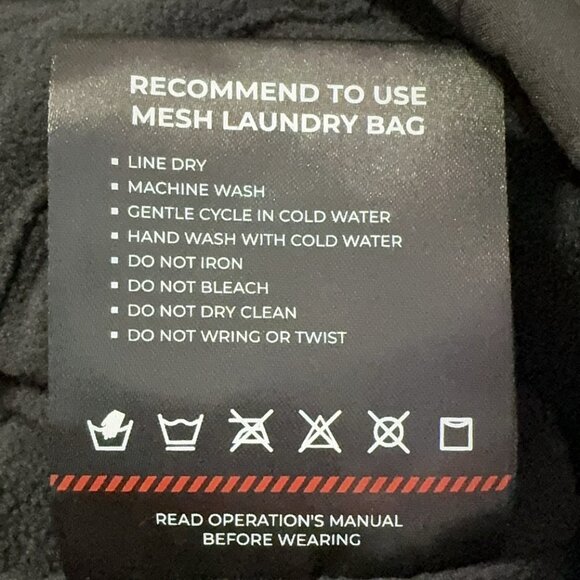 DOACE Heated Vest APP Control with Battery Pack for Men and Women Black 2XL - Picture 10 of 11